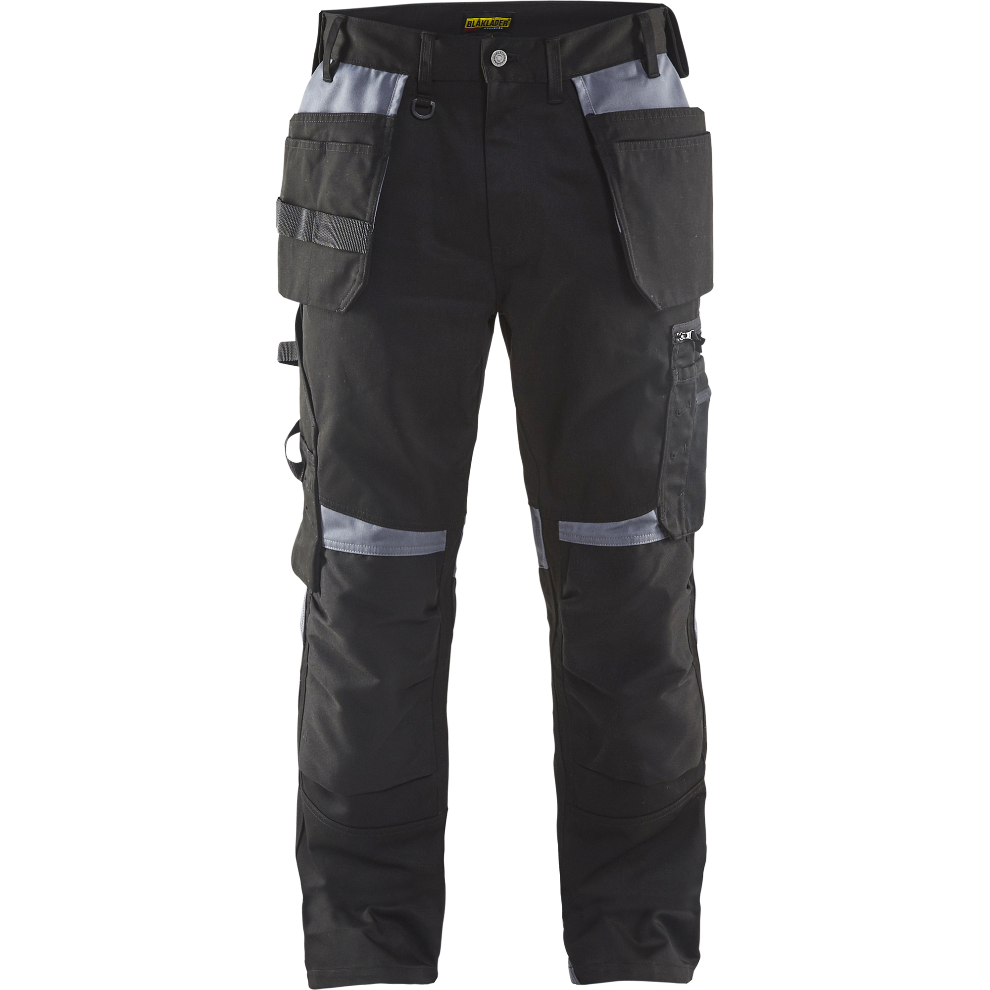 Blaklader Craftsman Work Trousers, Black/Grey