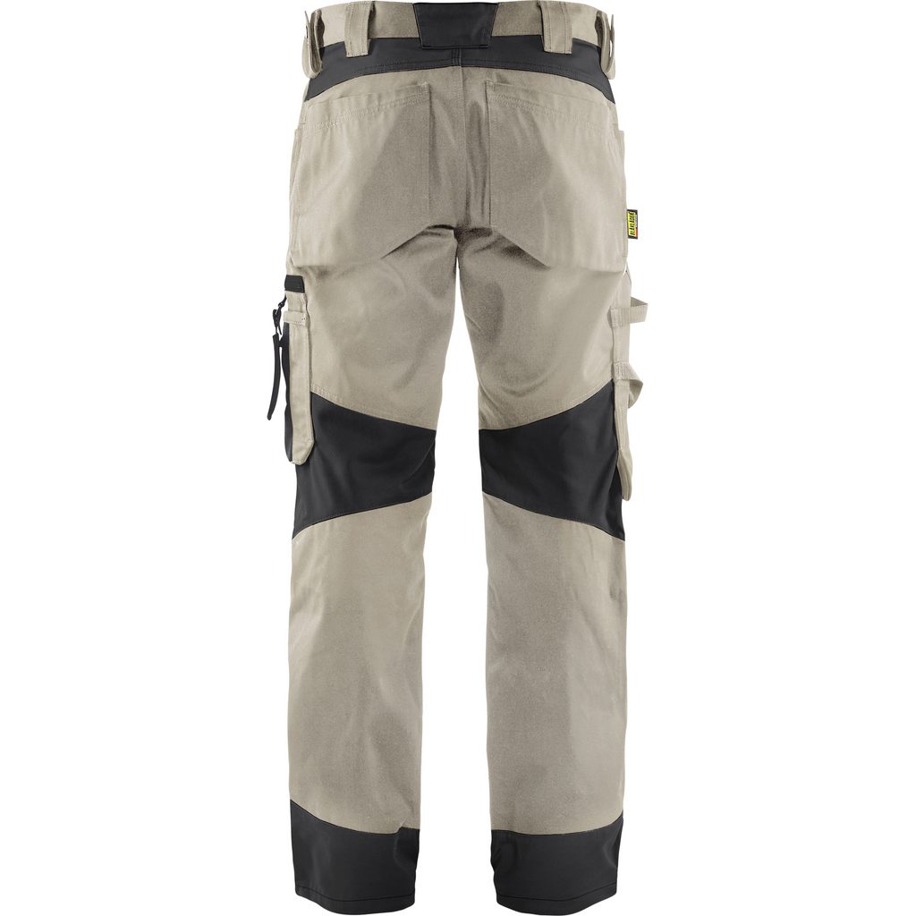 Blaklader Craftsman Work Trousers, Stone Grey/Black (4)