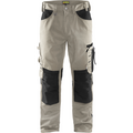 Blaklader Craftsman Work Trousers, Stone Grey/Black