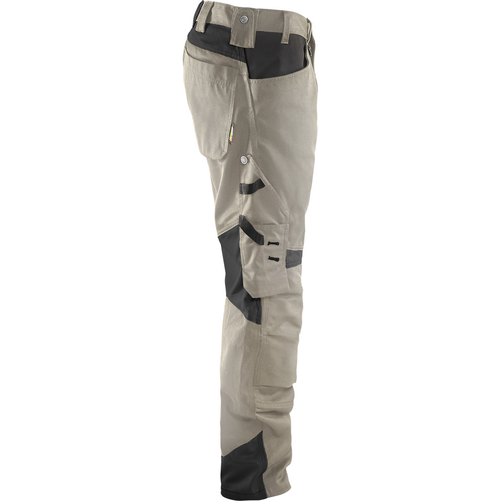 Blaklader Craftsman Work Trousers, Stone Grey/Black (2)