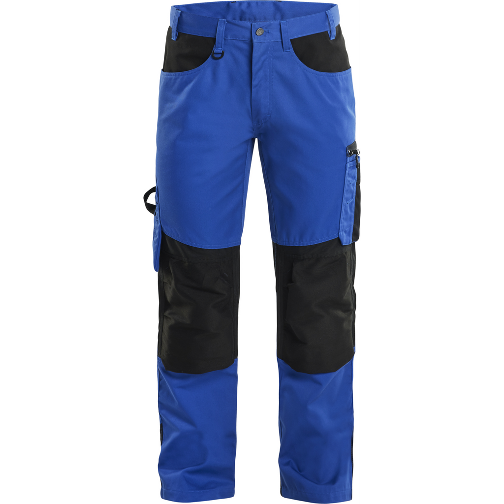 Blaklader Craftsman Work Trousers, Cornflower Blue/Black