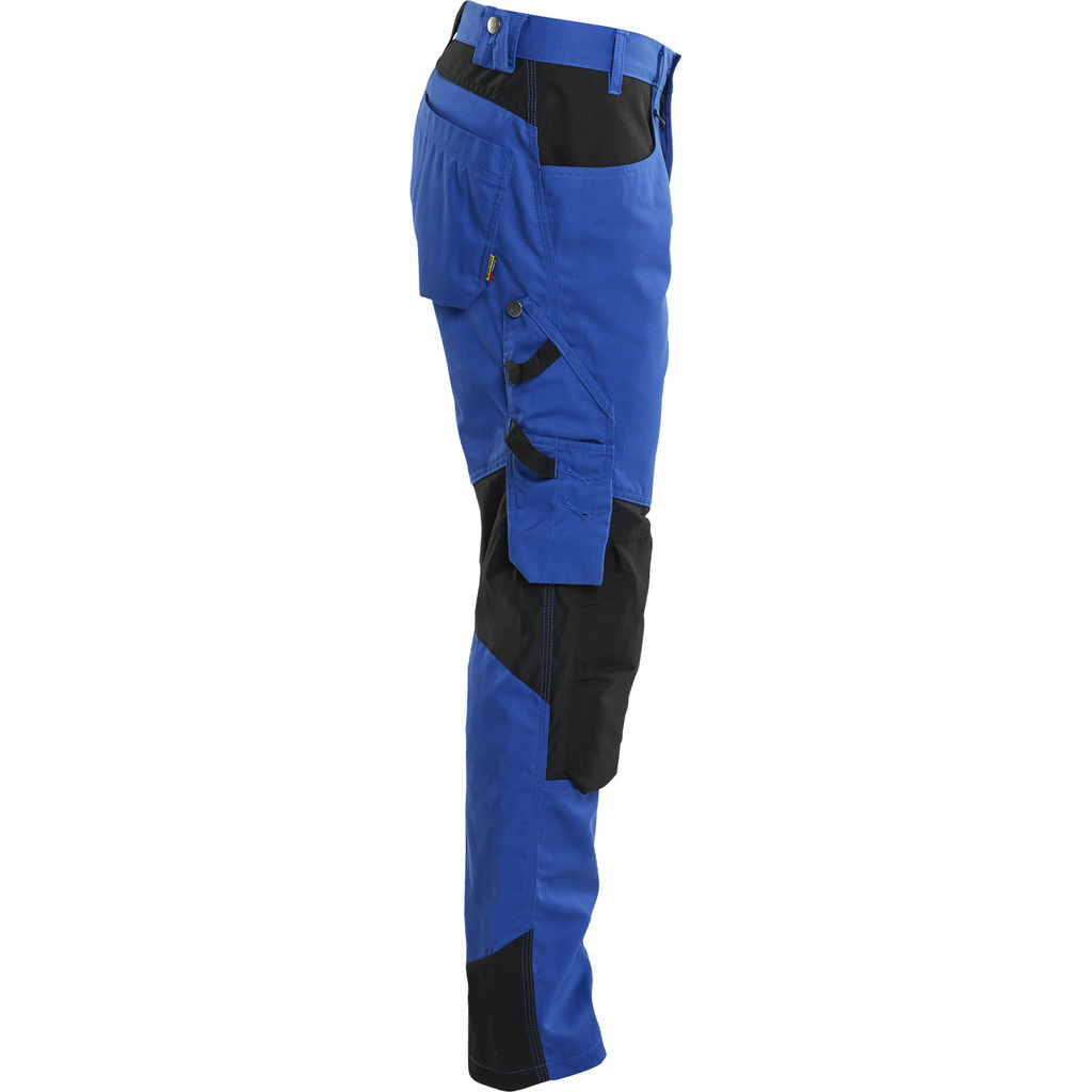 Blaklader Craftsman Work Trousers, Cornflower Blue/Black (2)