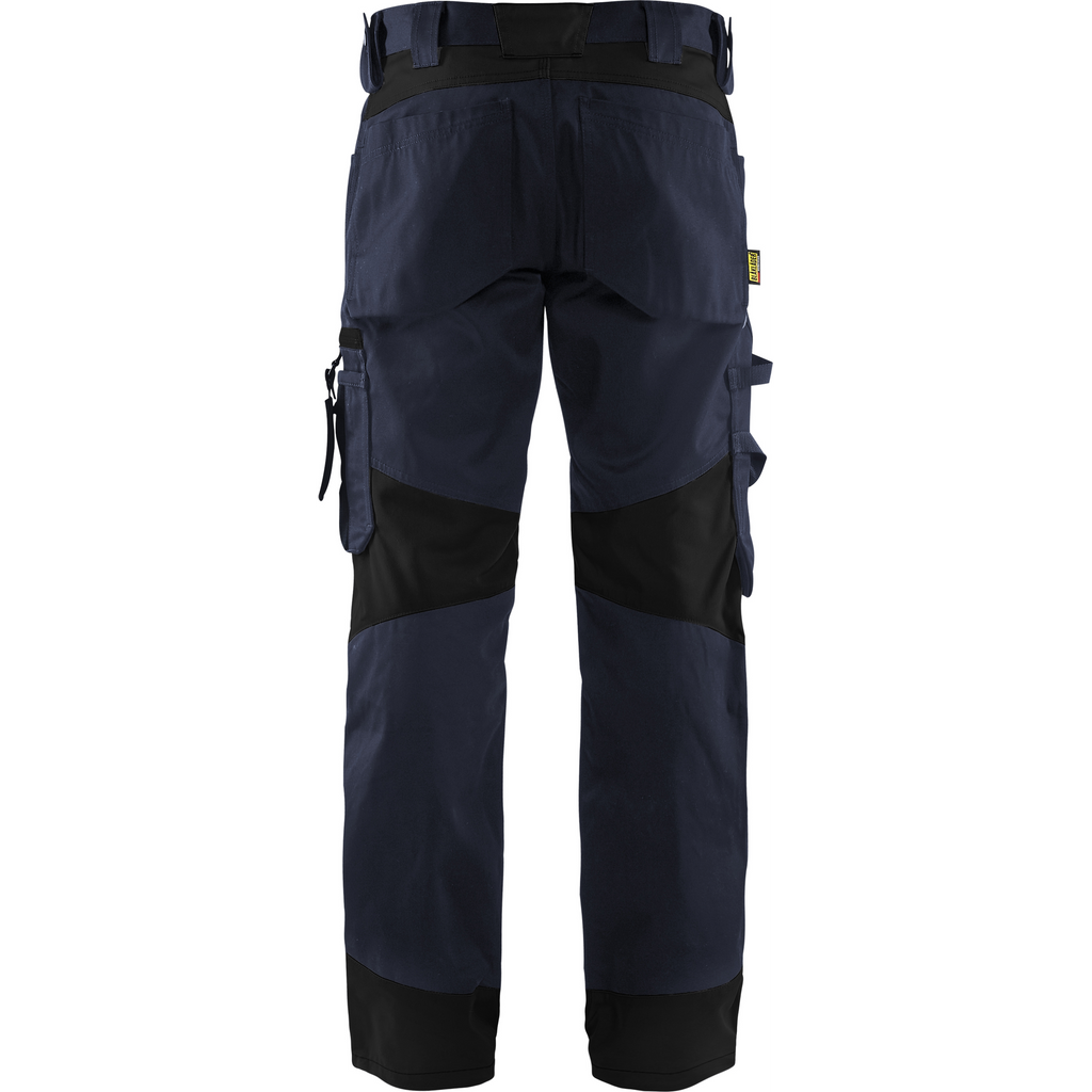 Blaklader Craftsman Work Trousers, Dark Navy/Black (4)