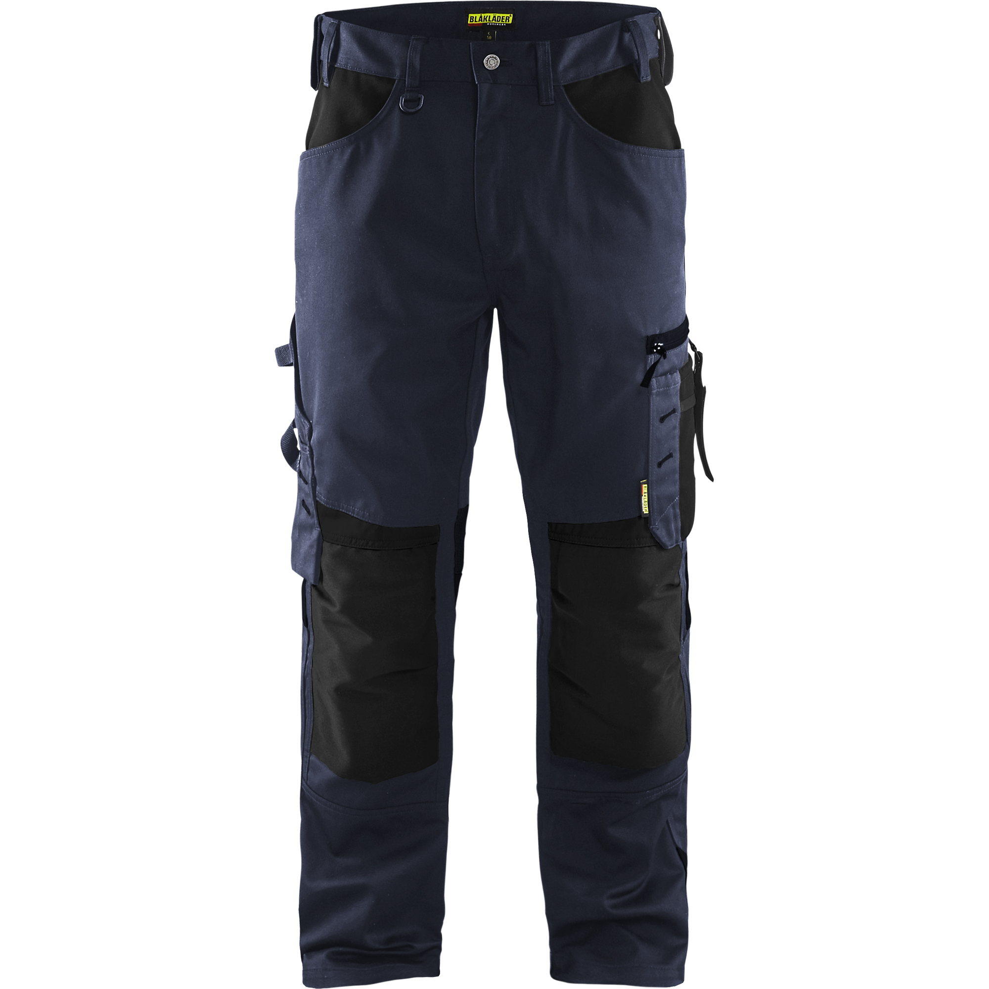 Blaklader Craftsman Work Trousers, Dark Navy/Black