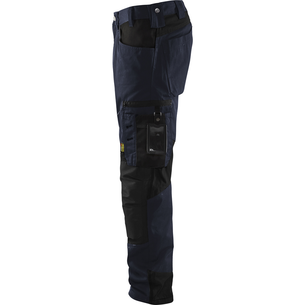 Blaklader Craftsman Work Trousers, Dark Navy/Black (3)