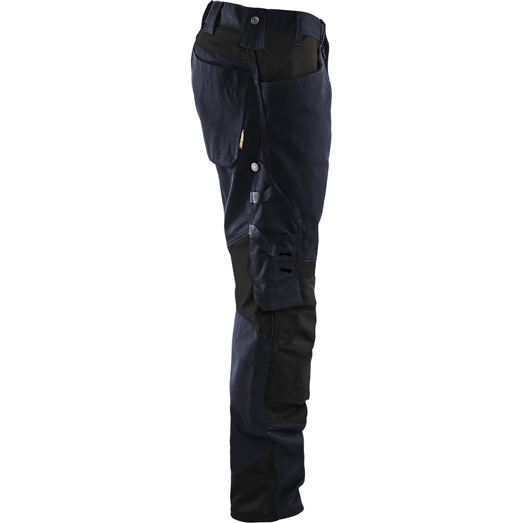 Blaklader Craftsman Work Trousers, Dark Navy/Black (2)