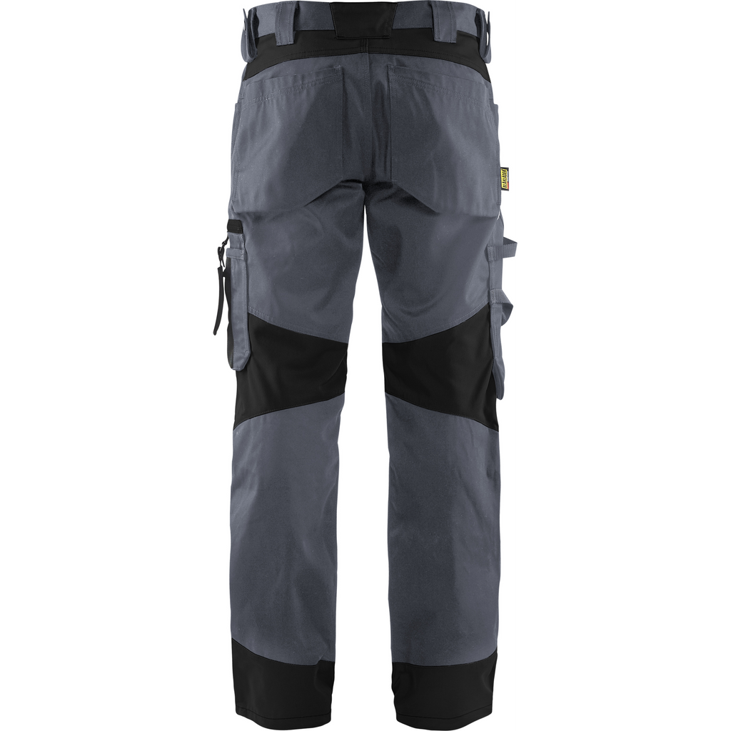 Blaklader Craftsman Work Trousers, Grey/Black (4)