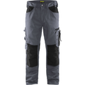 Blaklader Craftsman Work Trousers, Grey/Black