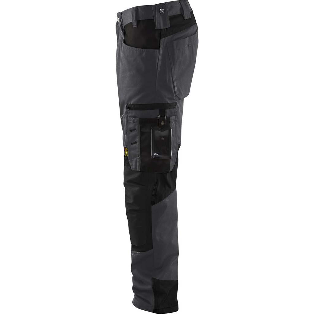 Blaklader Craftsman Work Trousers, Mid Grey/Black (3)
