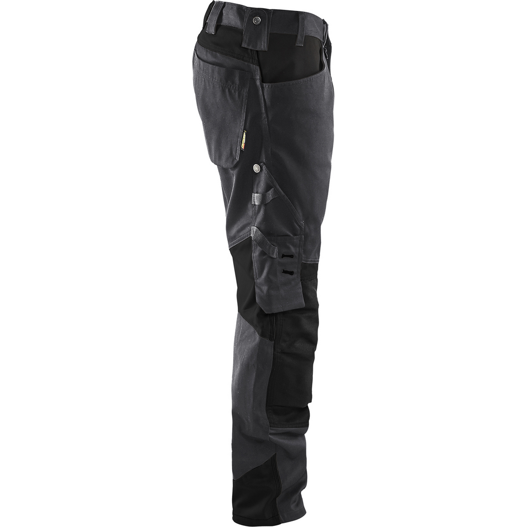 Blaklader Craftsman Work Trousers, Mid Grey/Black (2)