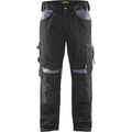 Blaklader Craftsman Work Trousers, Black/Grey