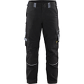 Blaklader Flame Resistant Work Trousers, Black/Grey