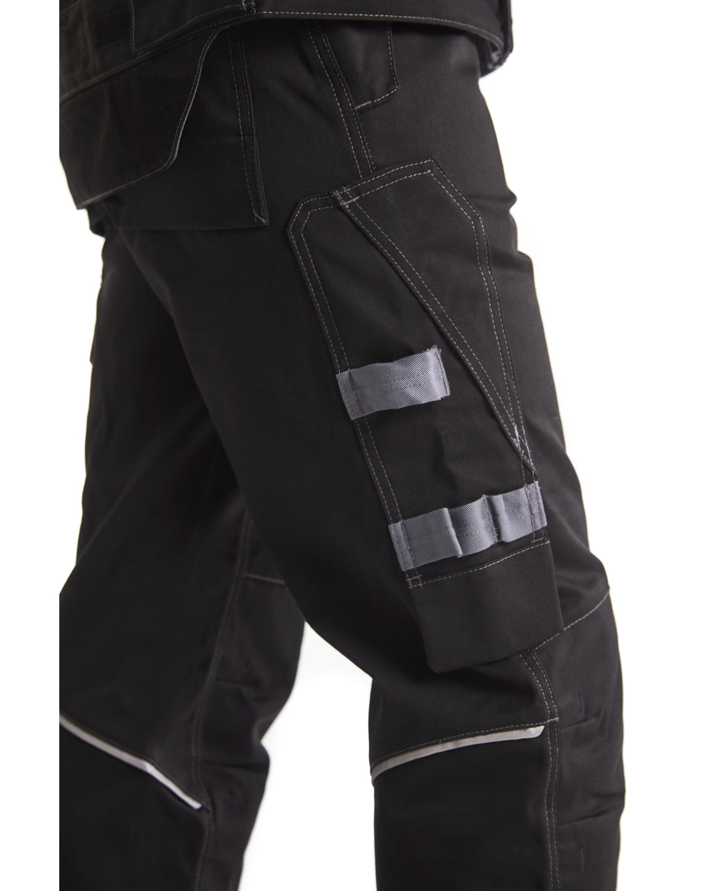 Blaklader Flame Resistant Work Trousers, Black/Grey (6)