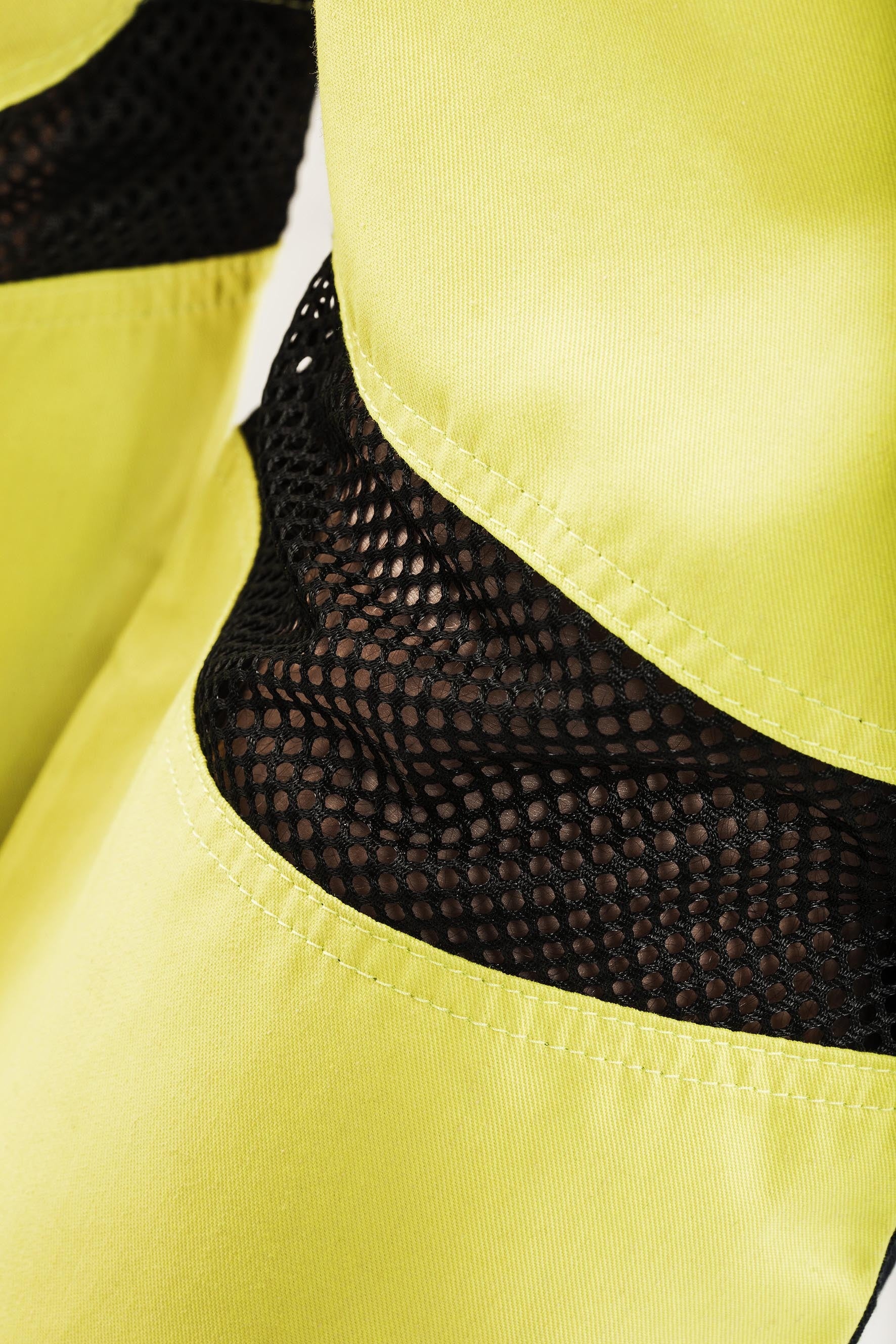 Blaklader High Vis Work Trousers with Ventilation, Yellow/Black (7)