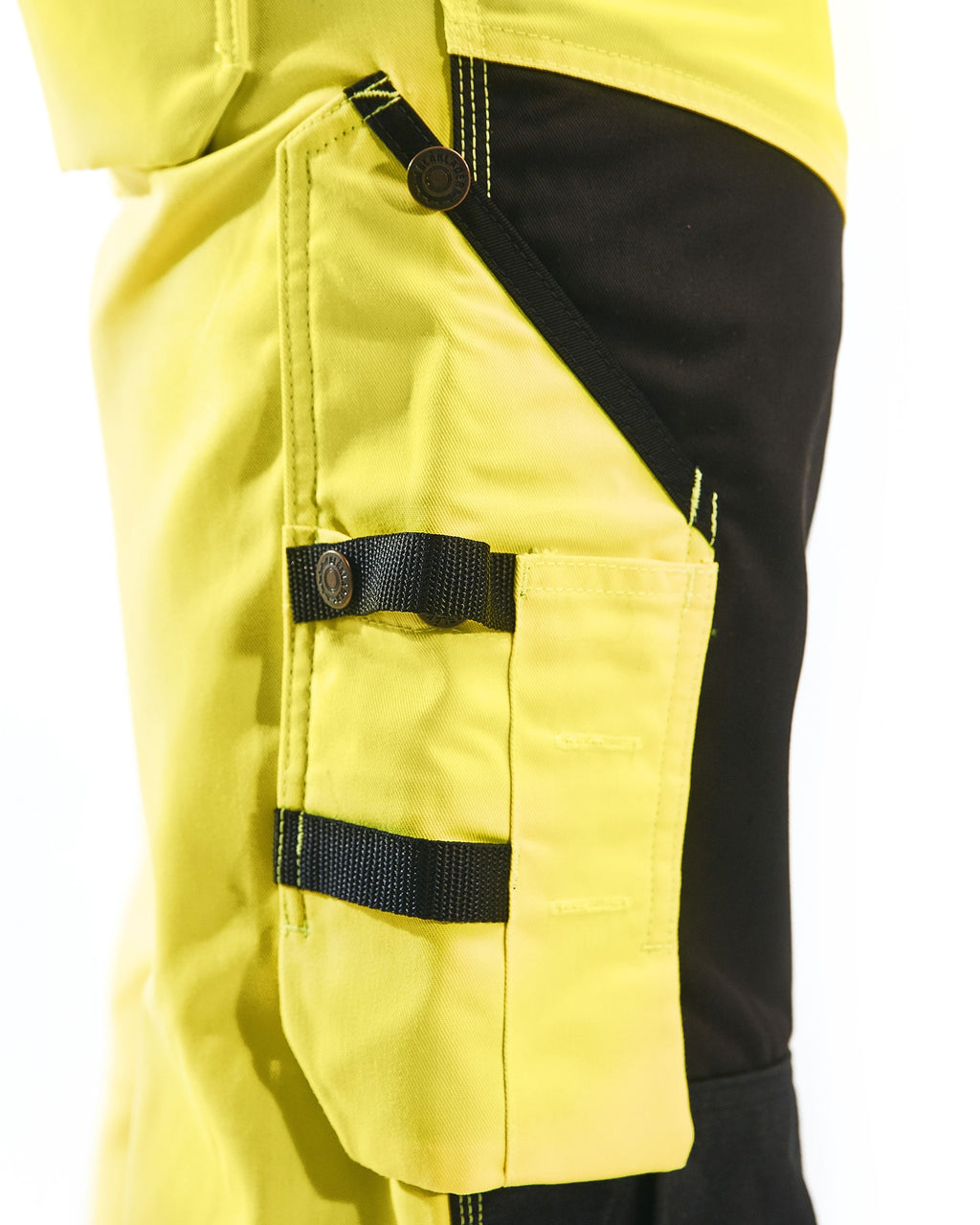 Blaklader High Vis Work Trousers, Yellow/Black (6)