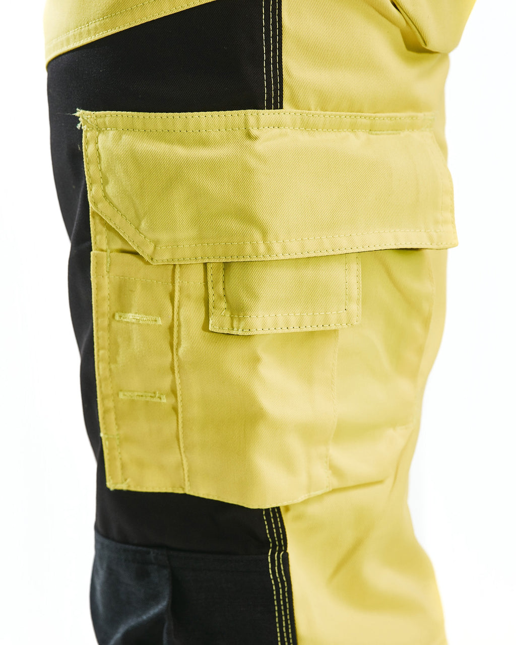 Blaklader High Vis Work Trousers, Yellow/Black (7)