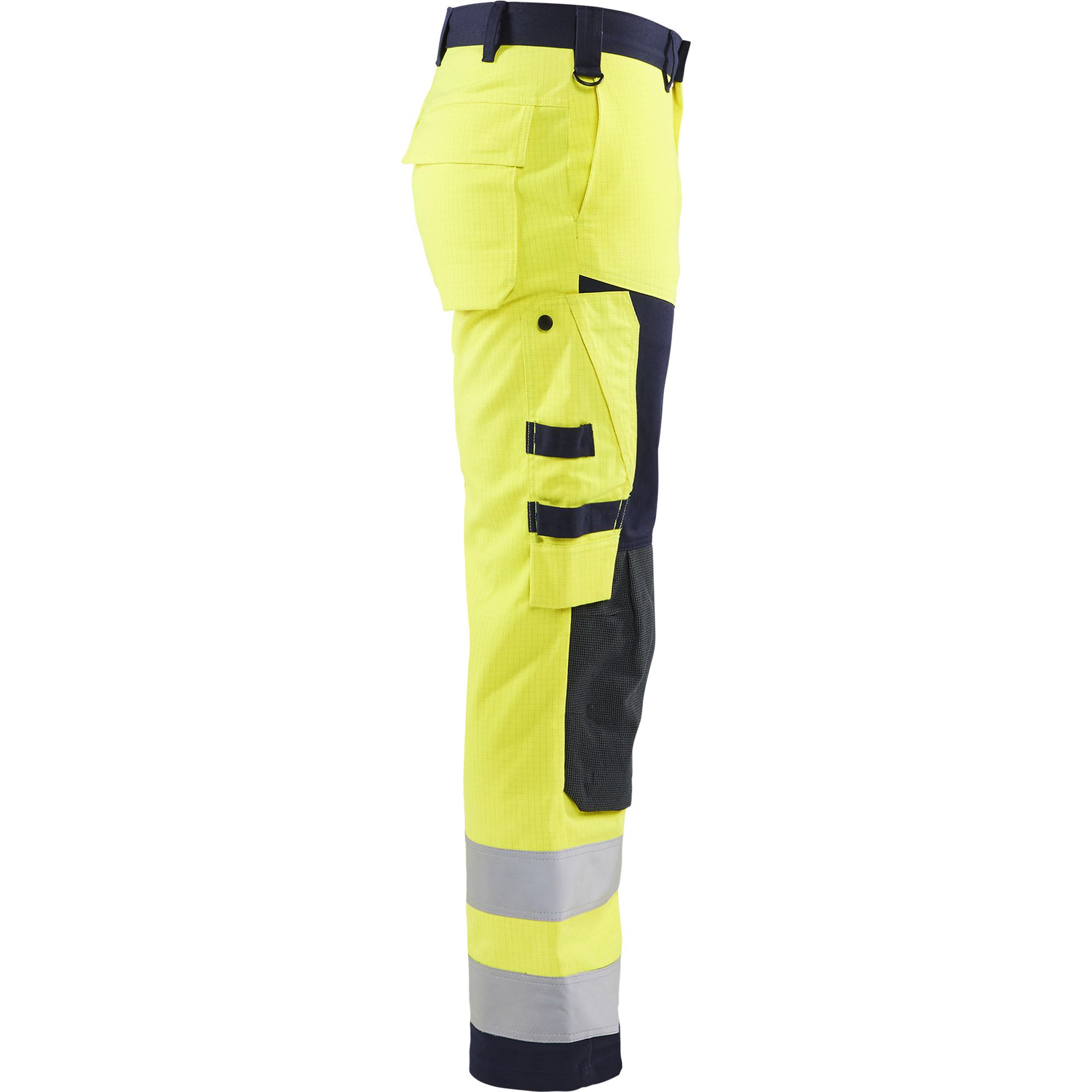 Blaklader Multinorm Craftsman Work Trousers, Yellow/Navy Blue (2)