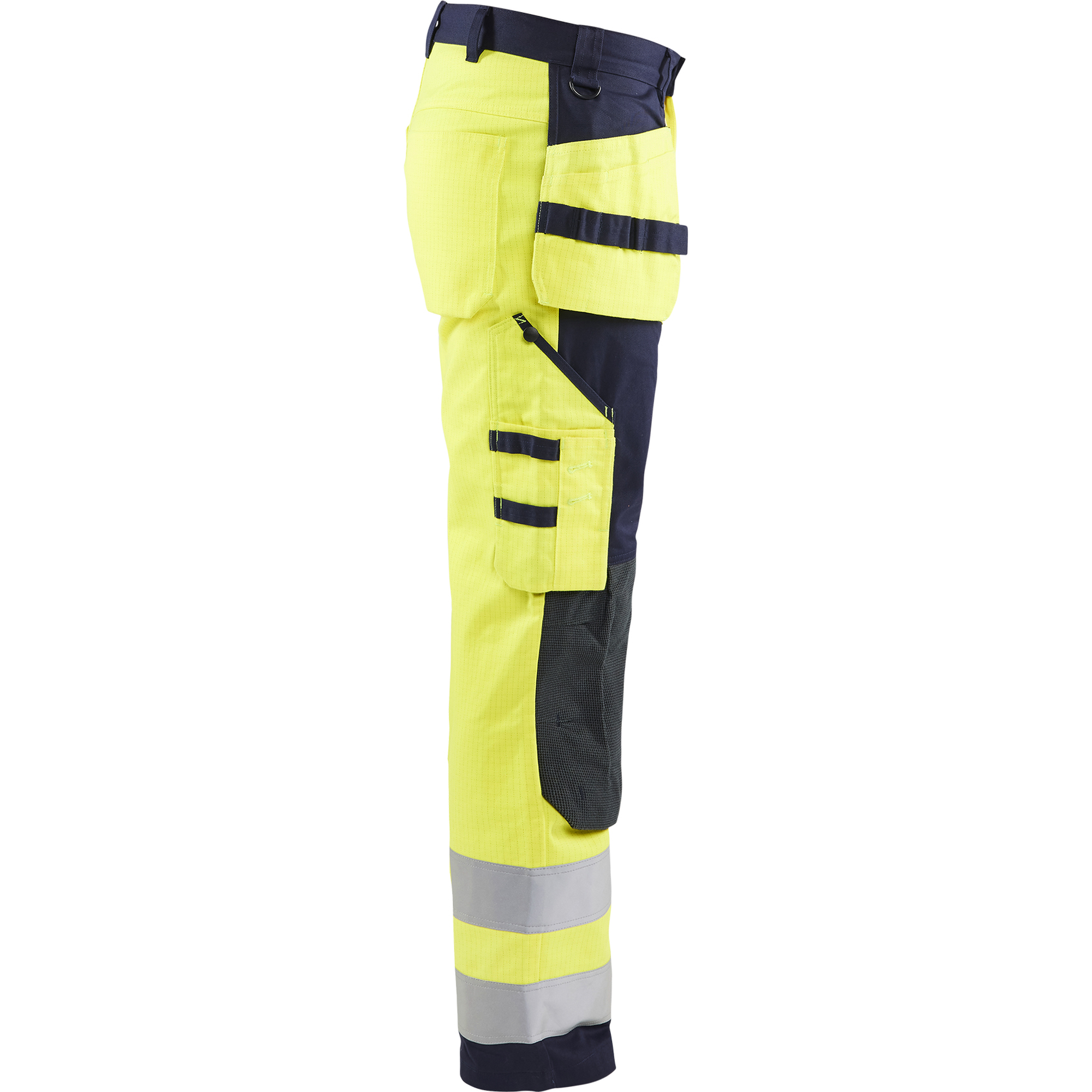 Blaklader Multinorm Craftsman Work Trousers, Yellow/Navy Blue (2)