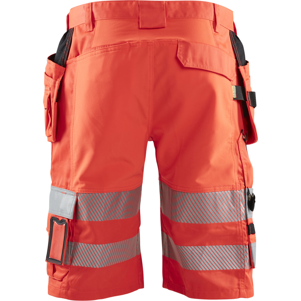 Blaklader High Vis Stretch Shorts, Red (4)