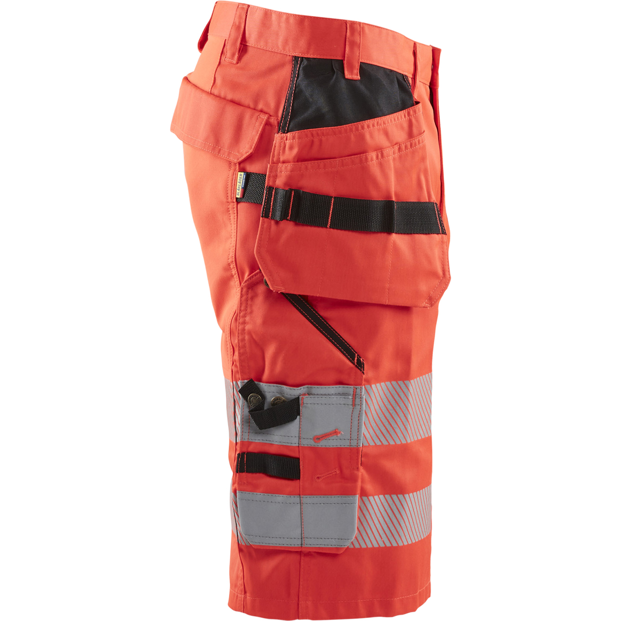 Blaklader High Vis Stretch Shorts, Red (2)