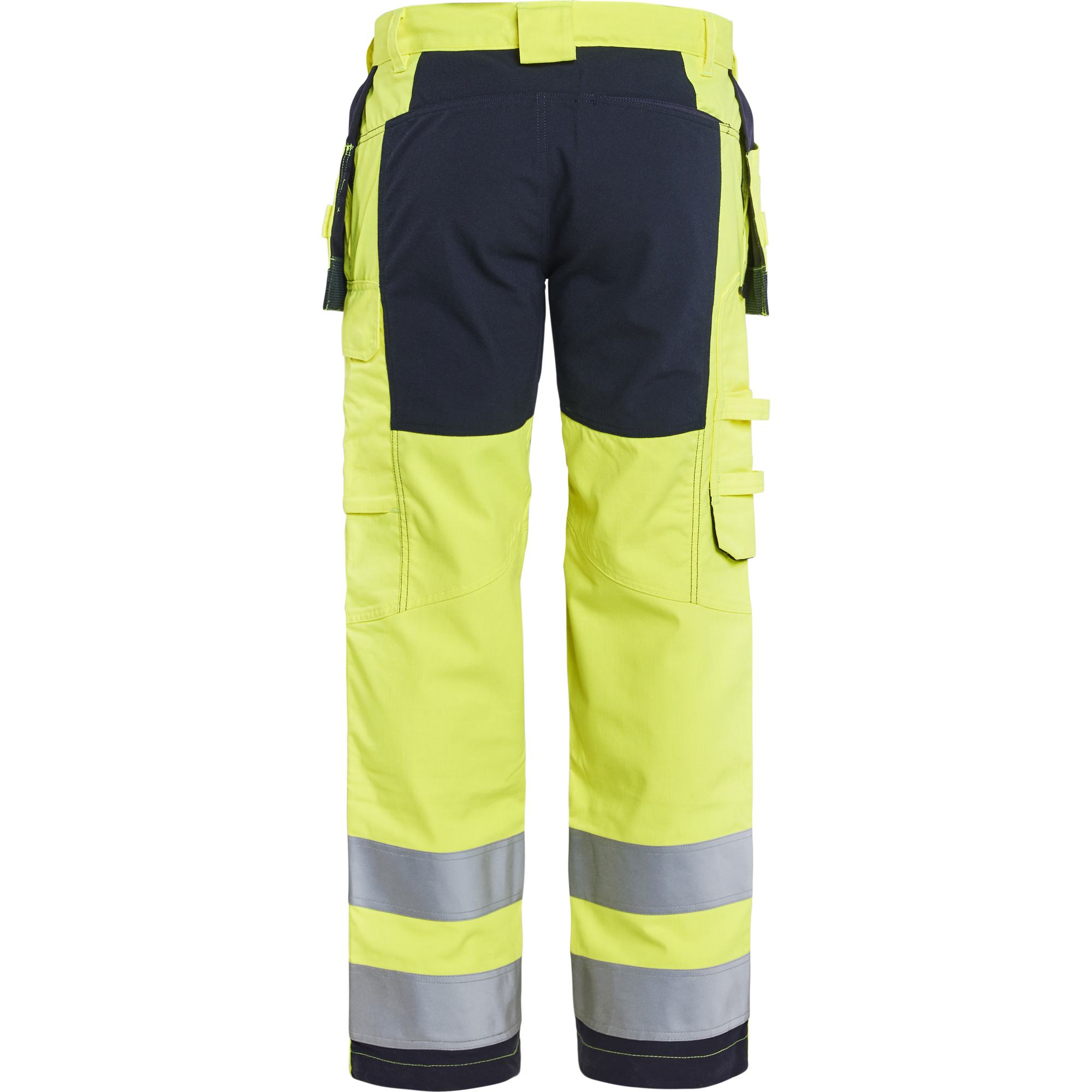 Blaklader Multinorm Stretch Work Trousers, Yellow/Navy Blue (4)
