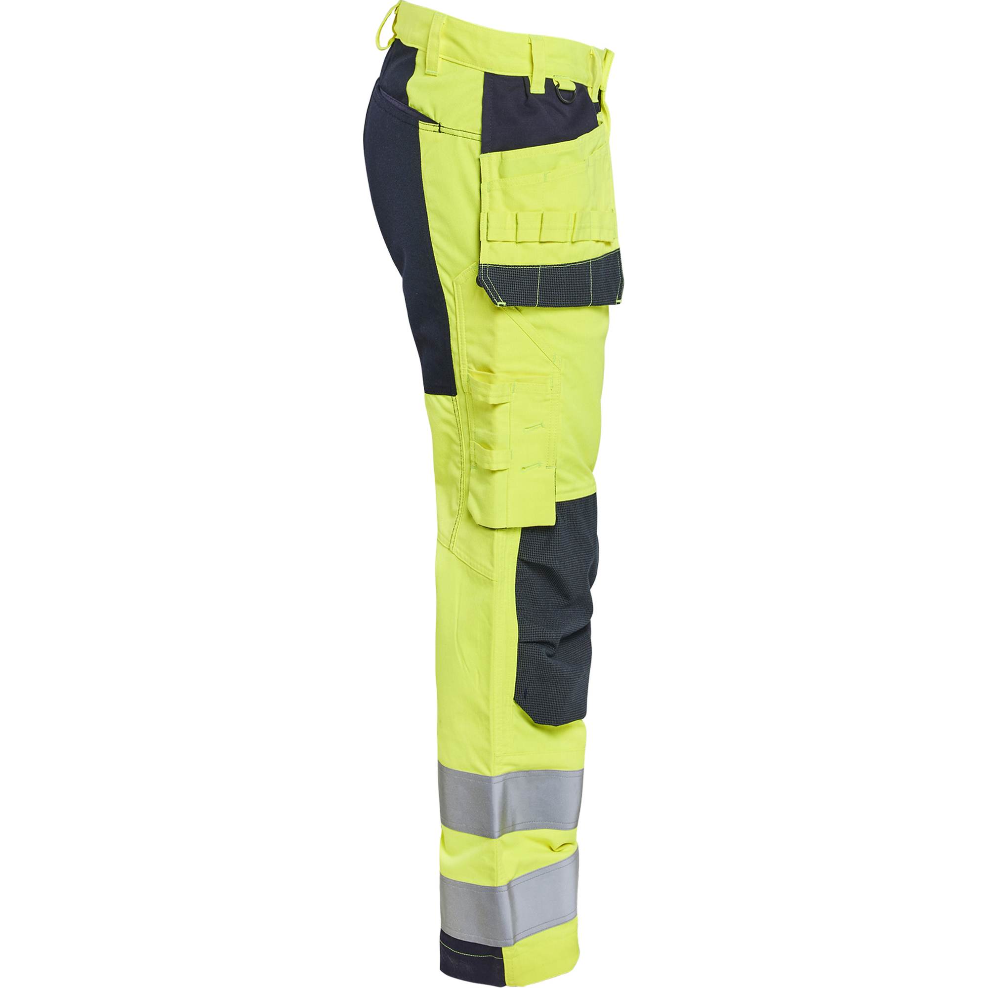 Blaklader Multinorm Stretch Work Trousers, Yellow/Navy Blue (2)