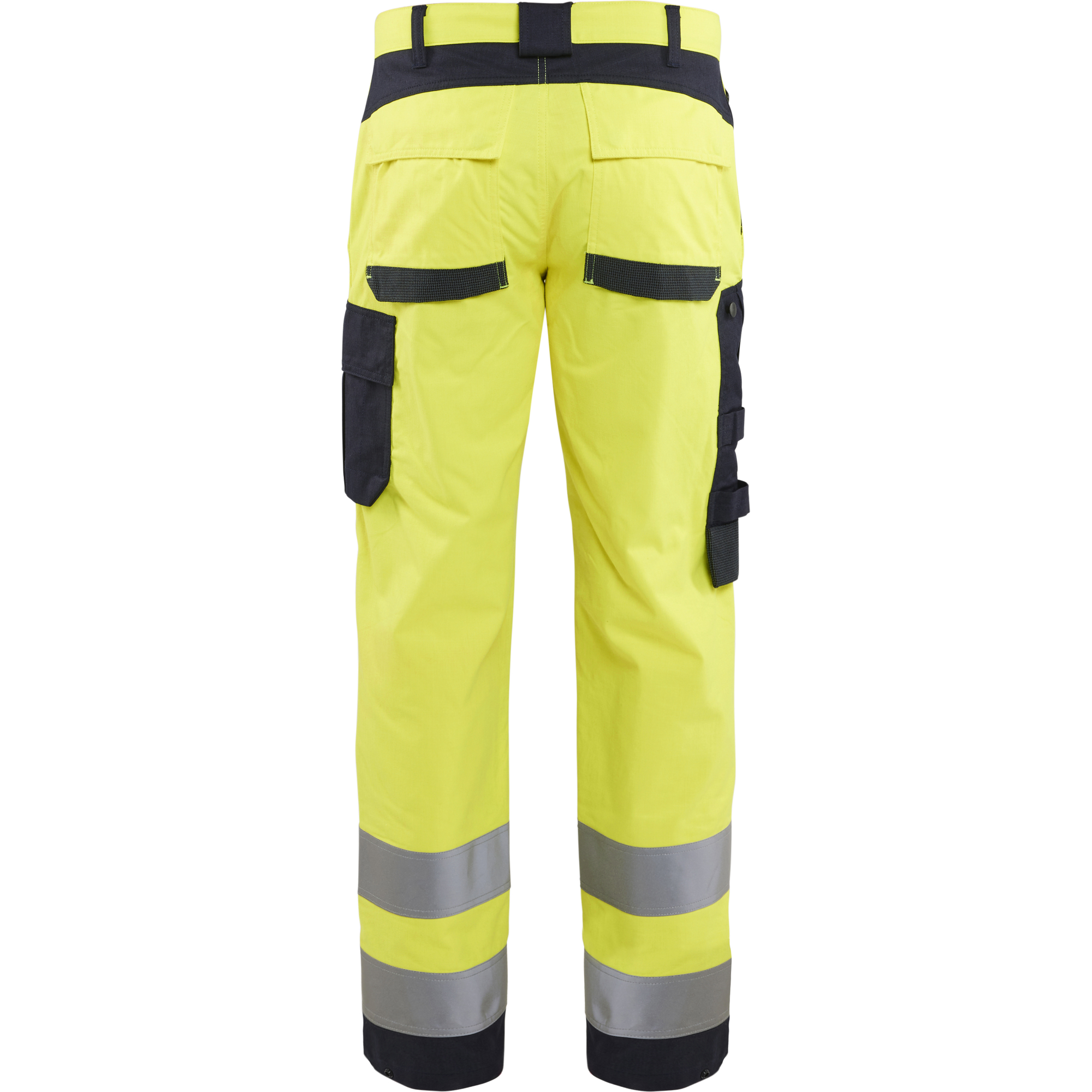 Blaklader Multinorm Work Trousers, Yellow/Navy Blue (4)