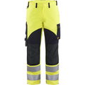Blaklader Multinorm Work Trousers, Yellow/Navy Blue