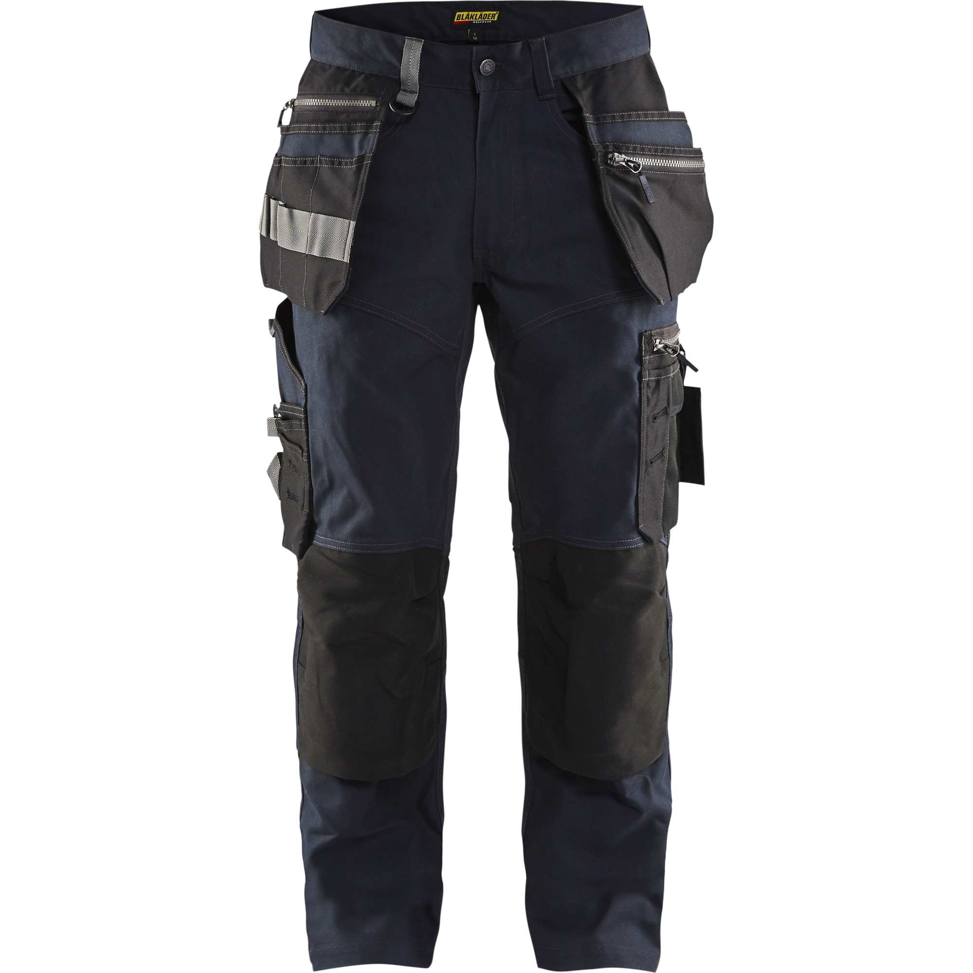 Blaklader Stretch Craftsman Work Trousers, Dark Navy/Black