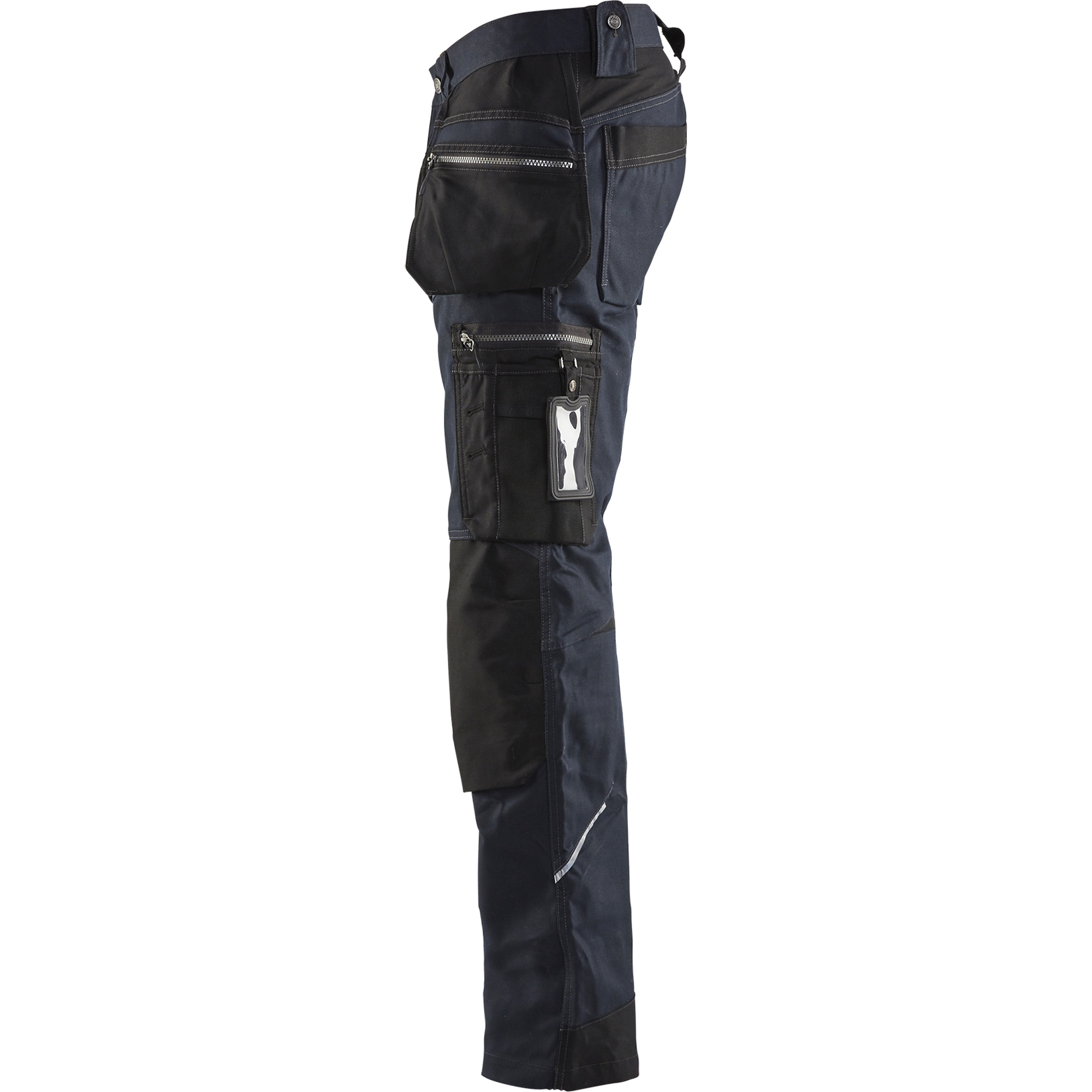 Blaklader Stretch Craftsman Work Trousers, Dark Navy/Black (3)