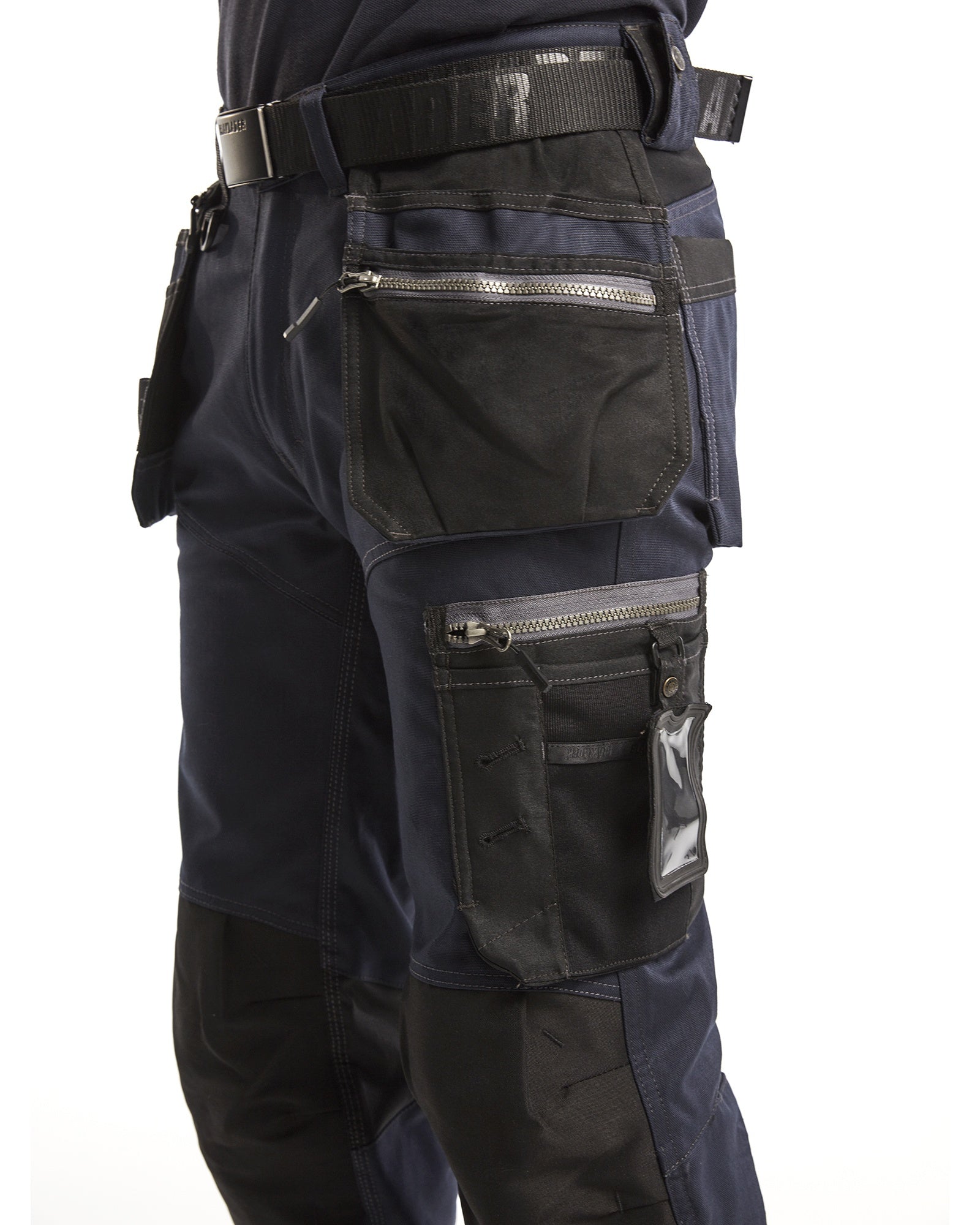 Blaklader Stretch Craftsman Work Trousers, Dark Navy/Black (7)