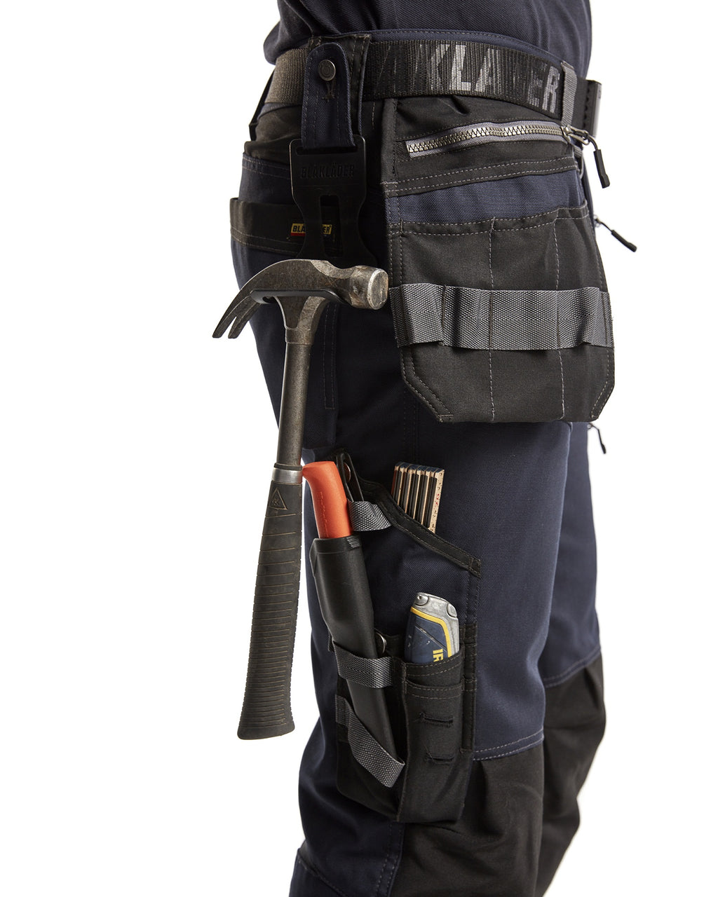 Blaklader Stretch Craftsman Work Trousers, Dark Navy/Black (8)