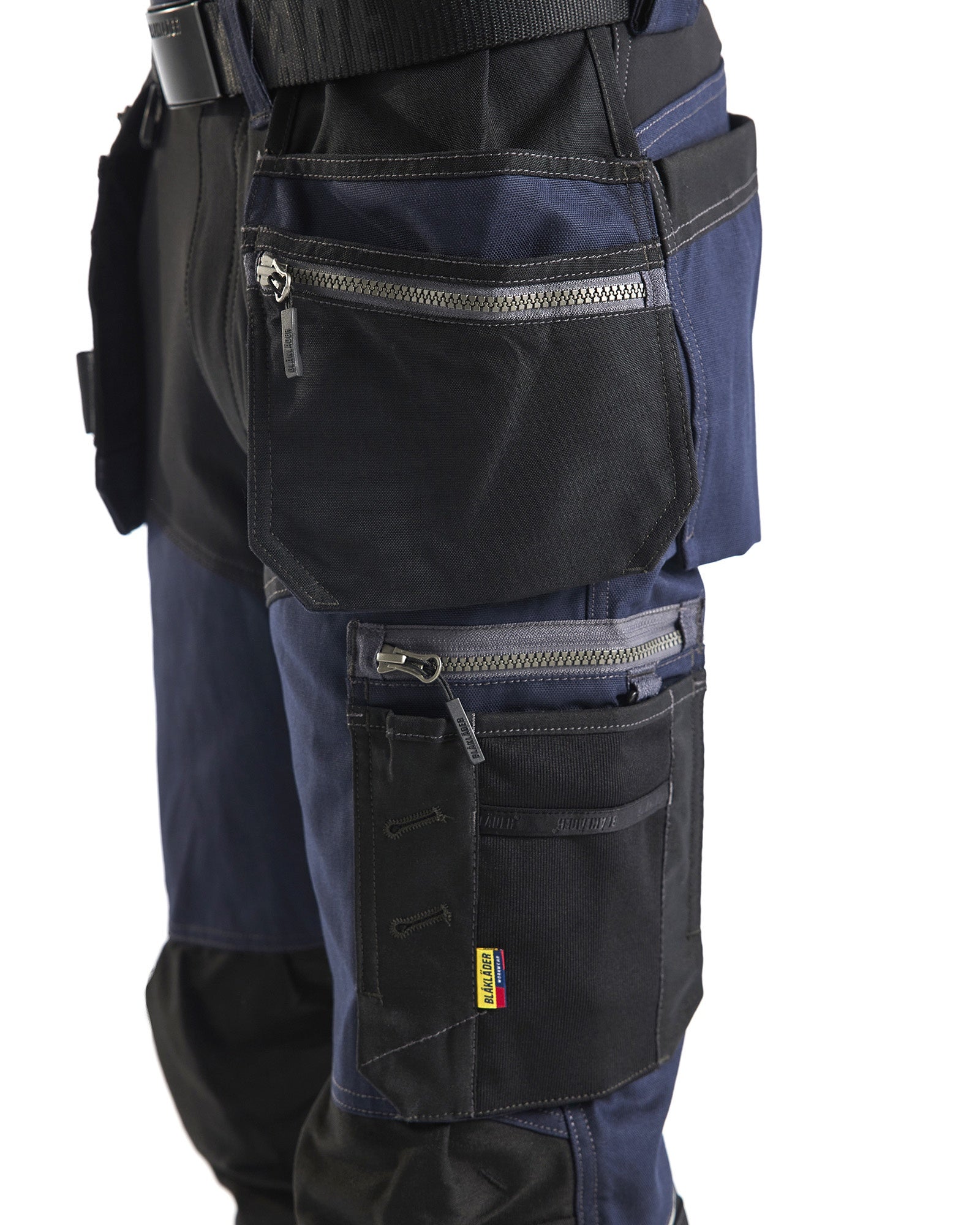 Blaklader Stretch Craftsman Work Trousers, Dark Navy/Black (9)