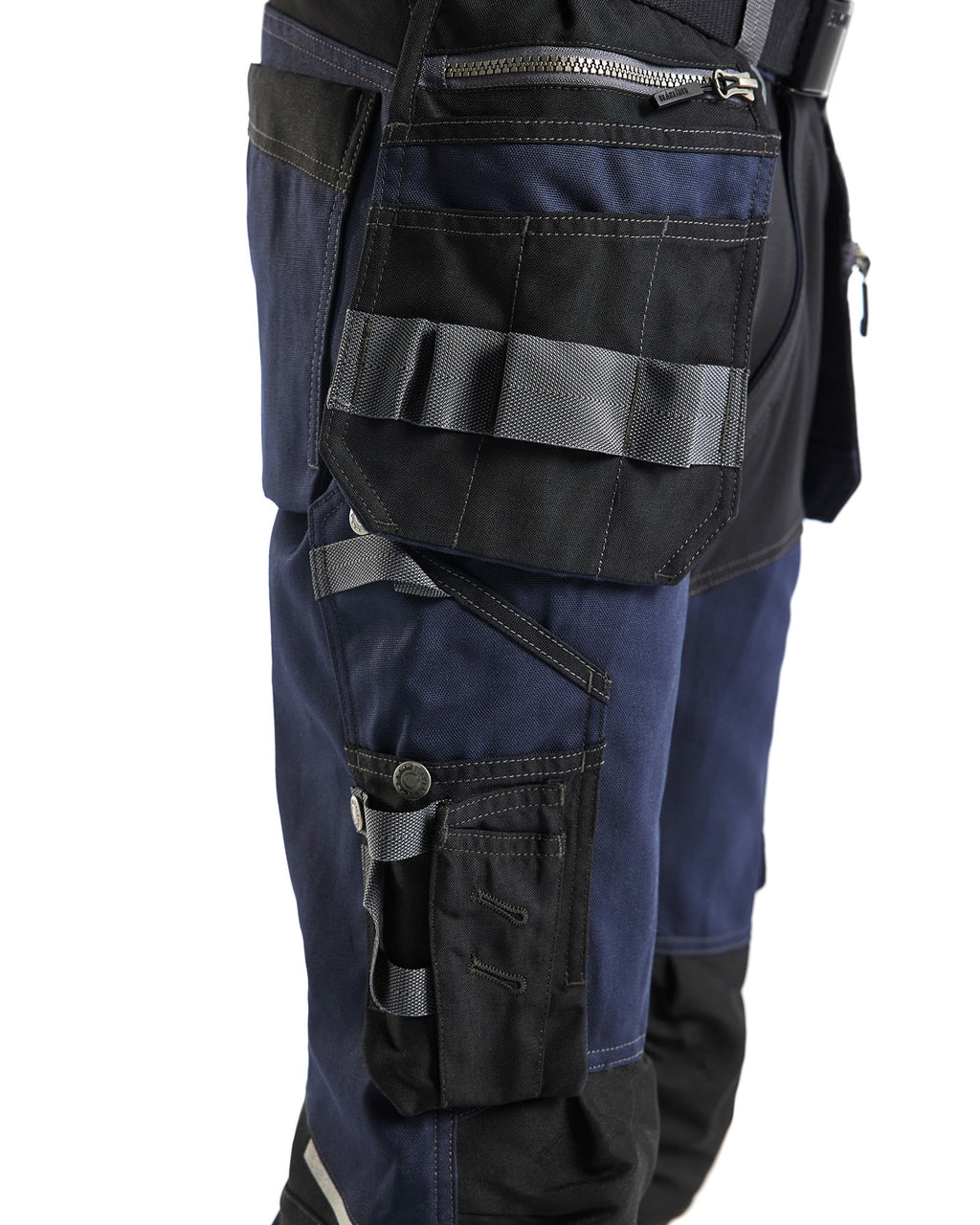 Blaklader Stretch Craftsman Work Trousers, Dark Navy/Black (10)