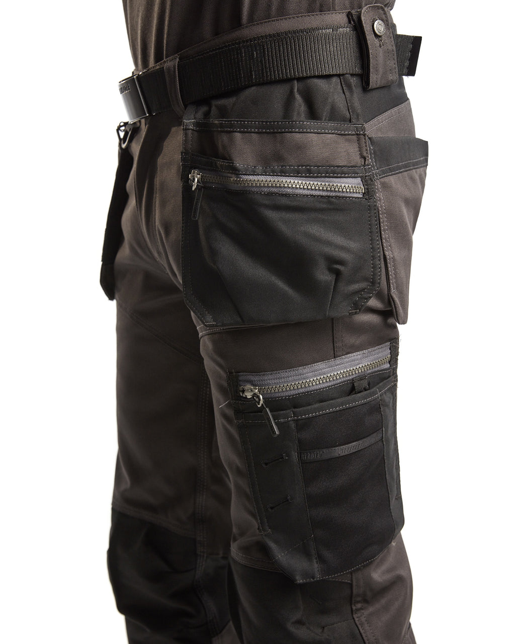 Blaklader Stretch Craftsman Work Trousers, Dark Grey/Black (6)