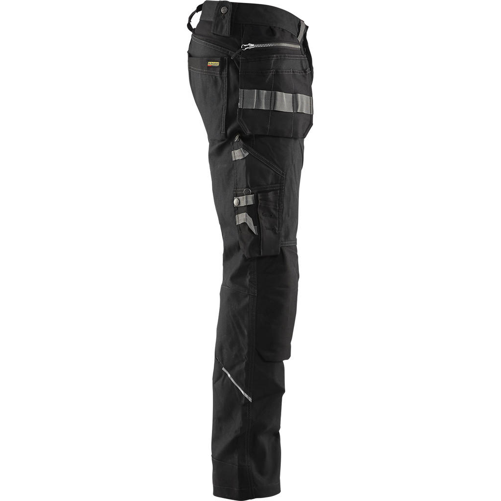 Blaklader Stretch Craftsman Work Trousers, Black (2)