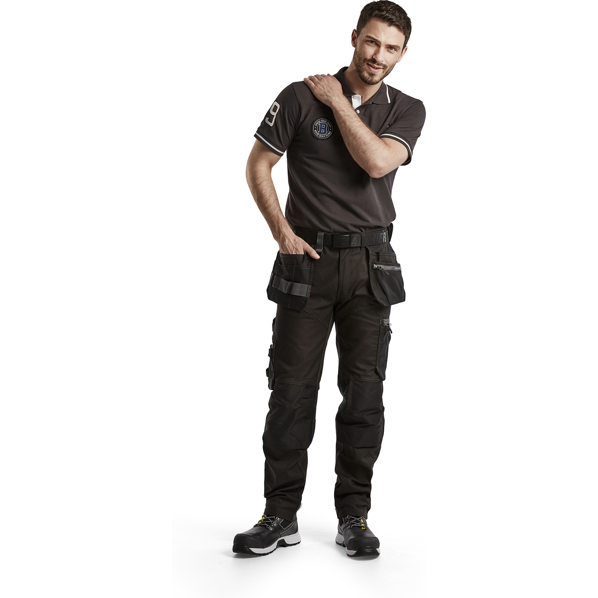 Blaklader Stretch Craftsman Work Trousers, Black (5)