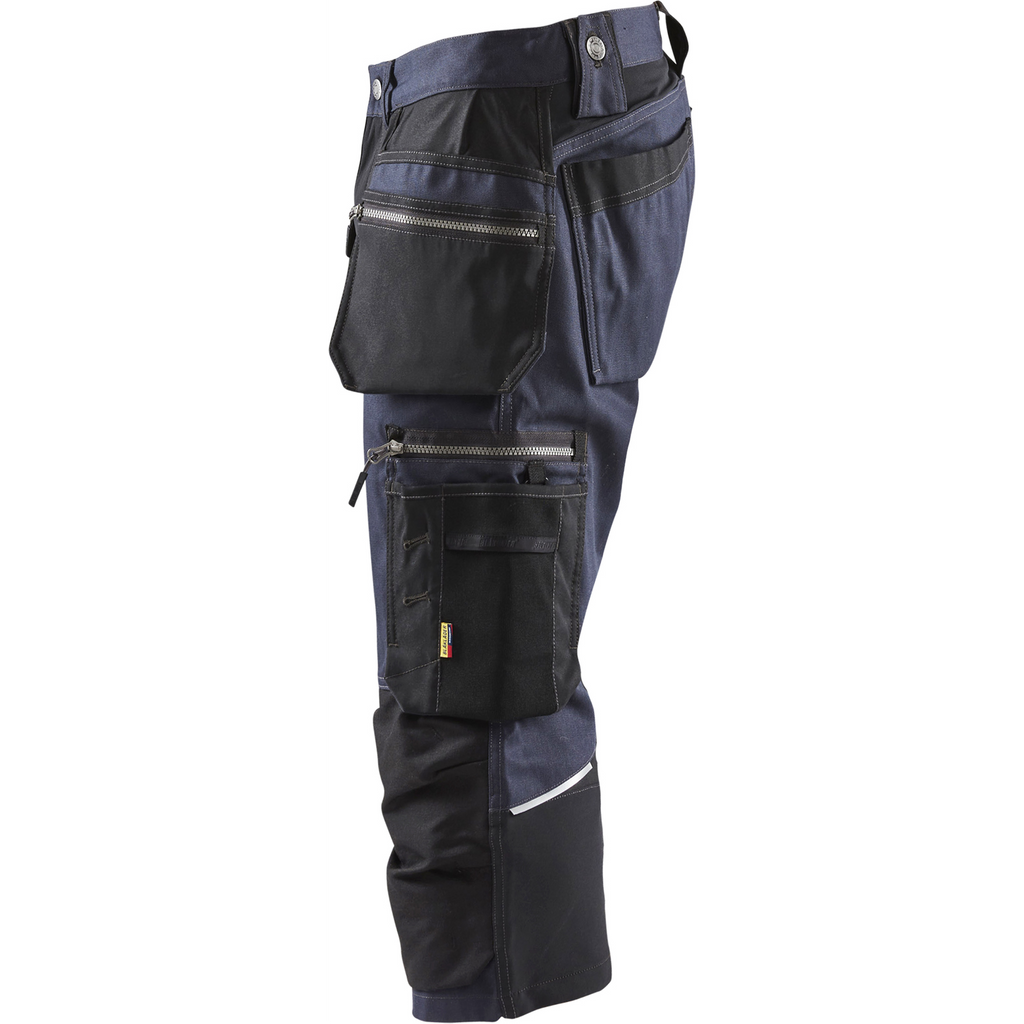 Blaklader Stretch Pirate Trousers, Dark Navy/Black (3)