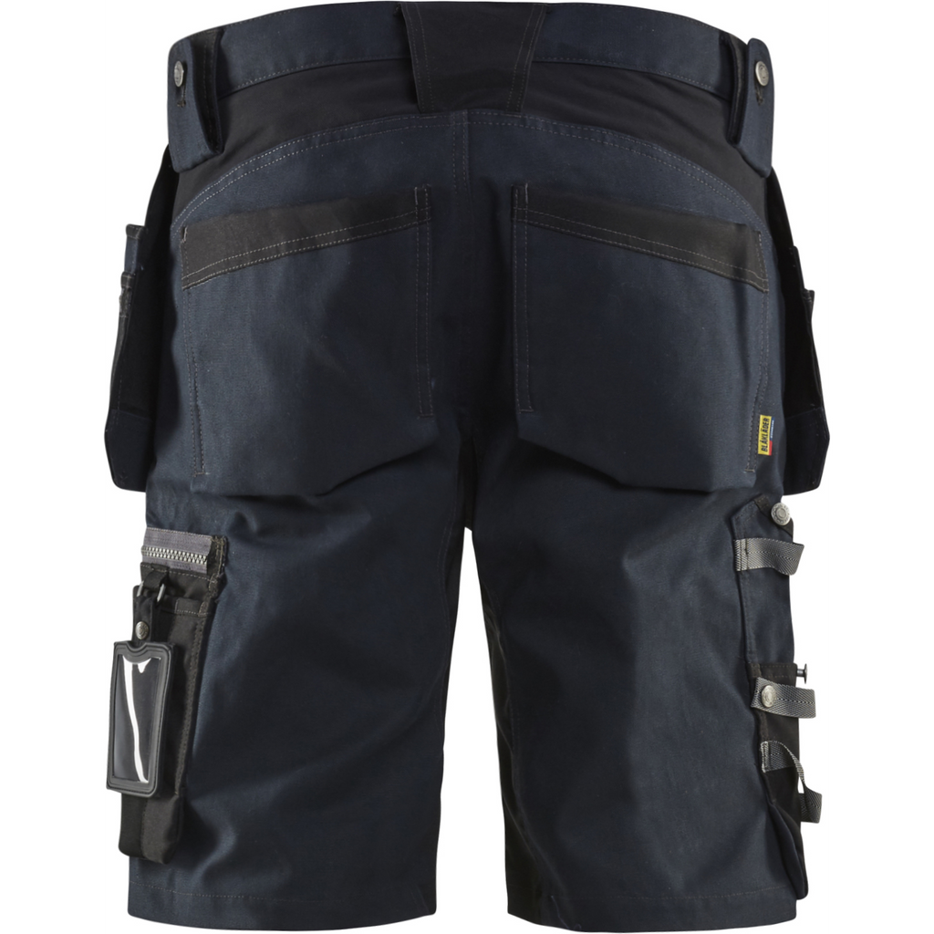 Blaklader Stretch Craftsman Shorts, Dark Navy/Black (4)