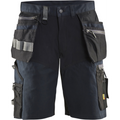 Blaklader Stretch Craftsman Shorts, Dark Navy/Black