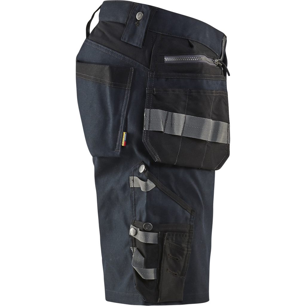 Blaklader Stretch Craftsman Shorts, Dark Navy/Black (2)