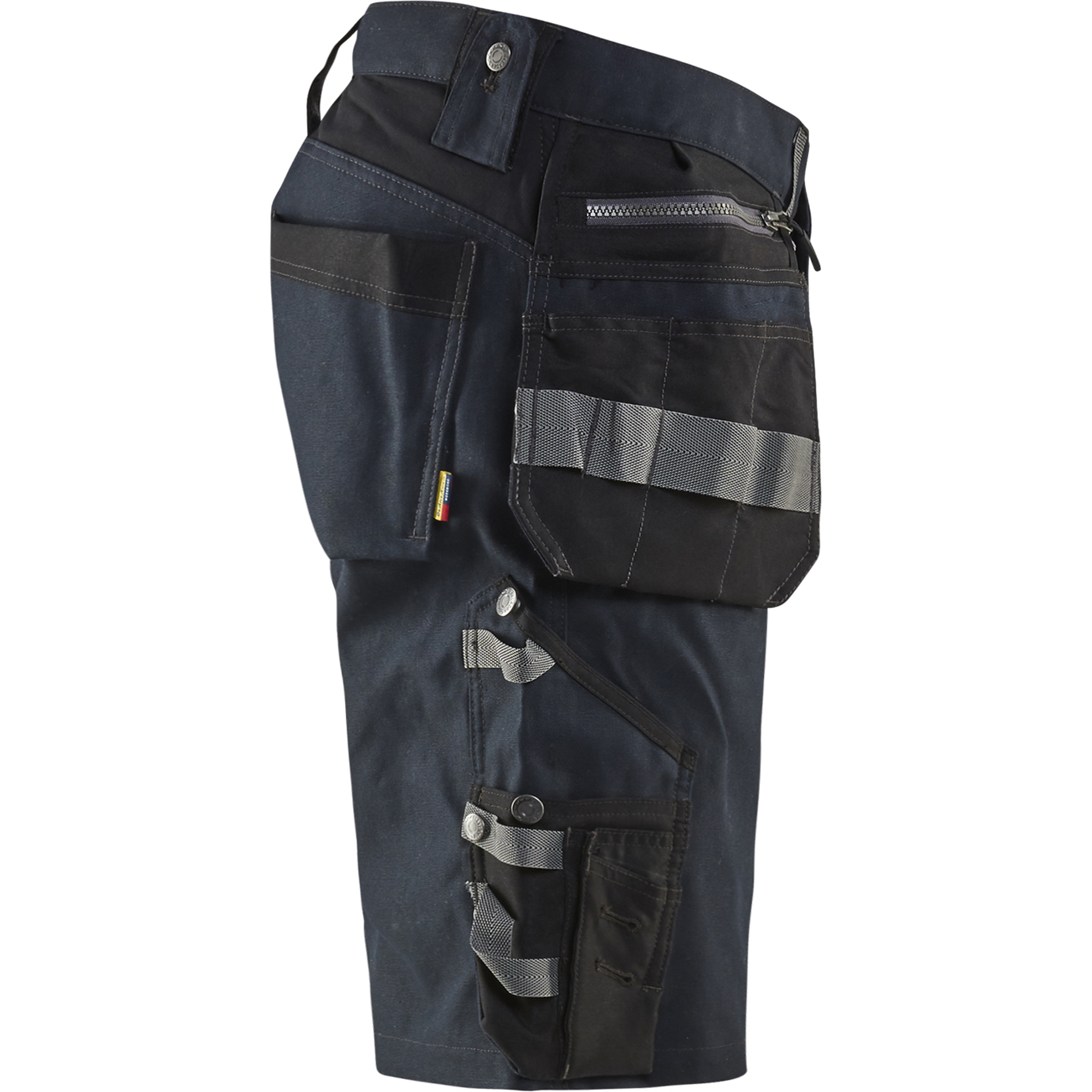 Blaklader Stretch Craftsman Shorts, Dark Navy/Black (2)