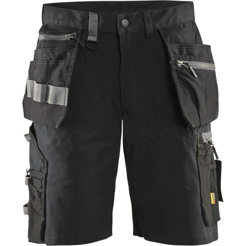Blaklader Stretch Craftsman Shorts, Black