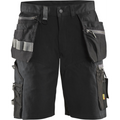 Blaklader Stretch Craftsman Shorts, Black