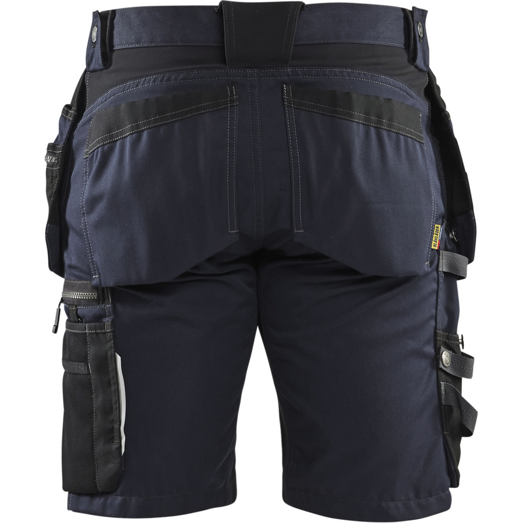 Blaklader Stretch Craftsman Shorts, Dark Navy/Black (4)