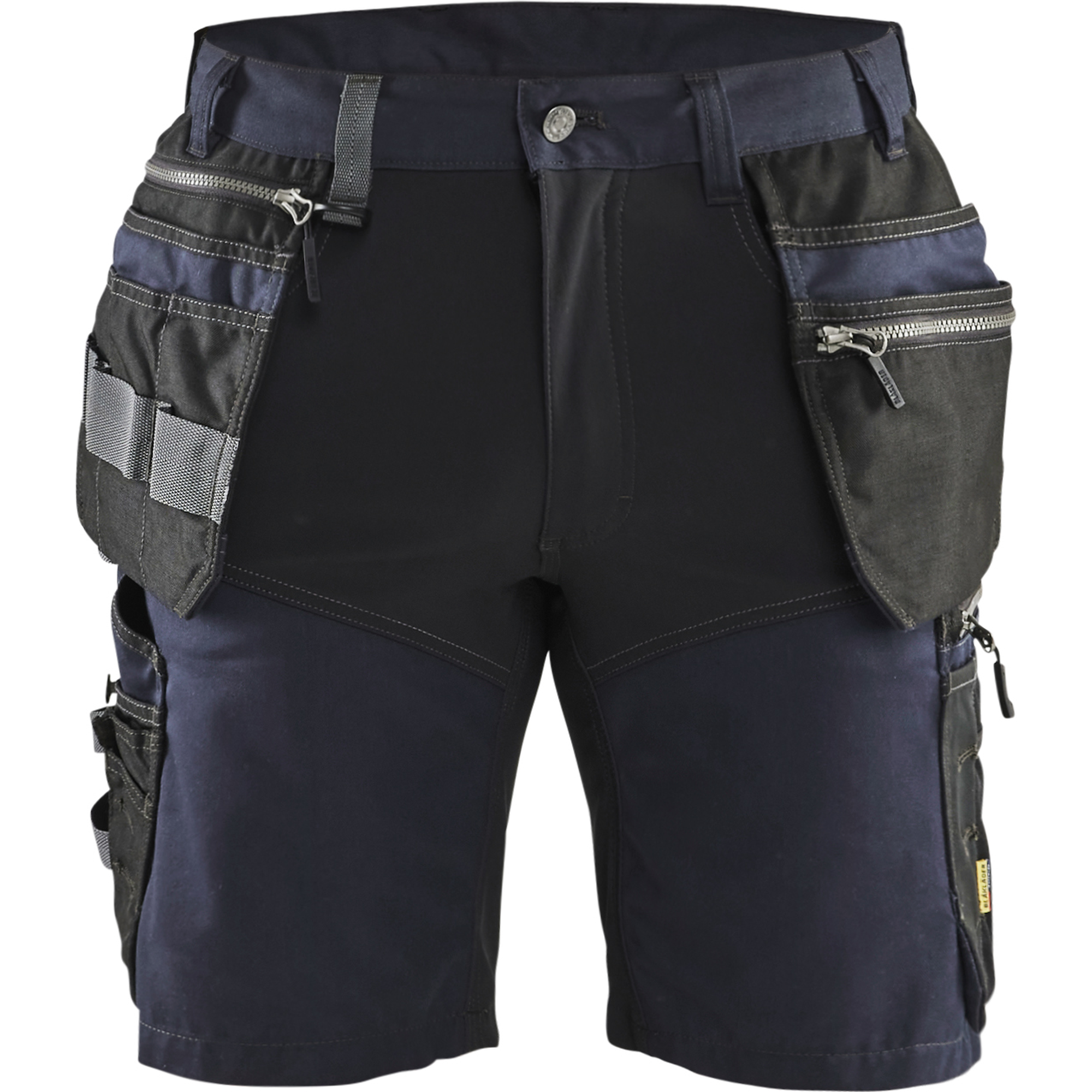 Blaklader Stretch Craftsman Shorts, Dark Navy/Black