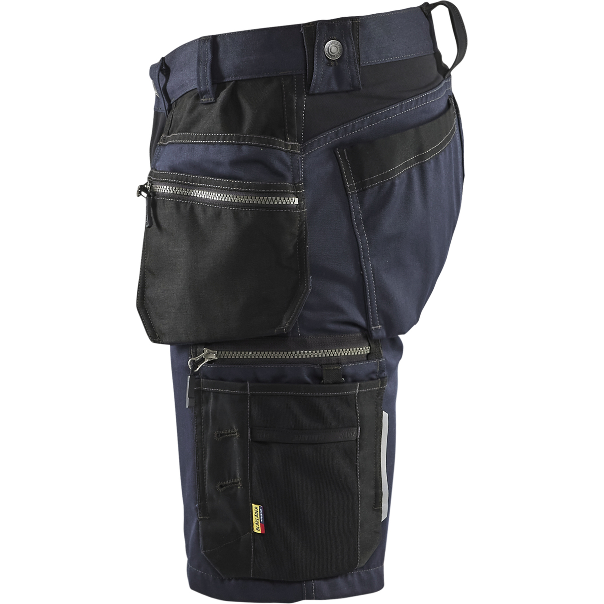 Blaklader Stretch Craftsman Shorts, Dark Navy/Black (3)