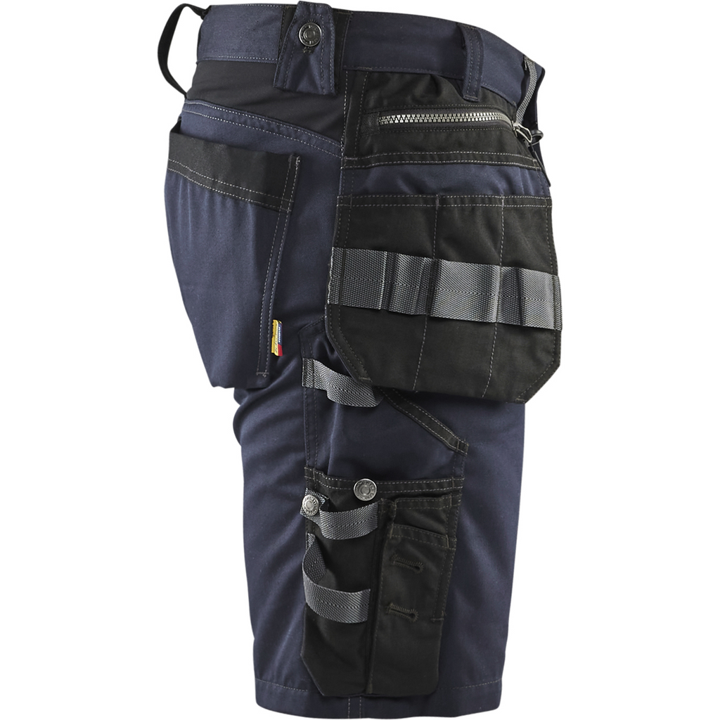 Blaklader Stretch Craftsman Shorts, Dark Navy/Black (2)