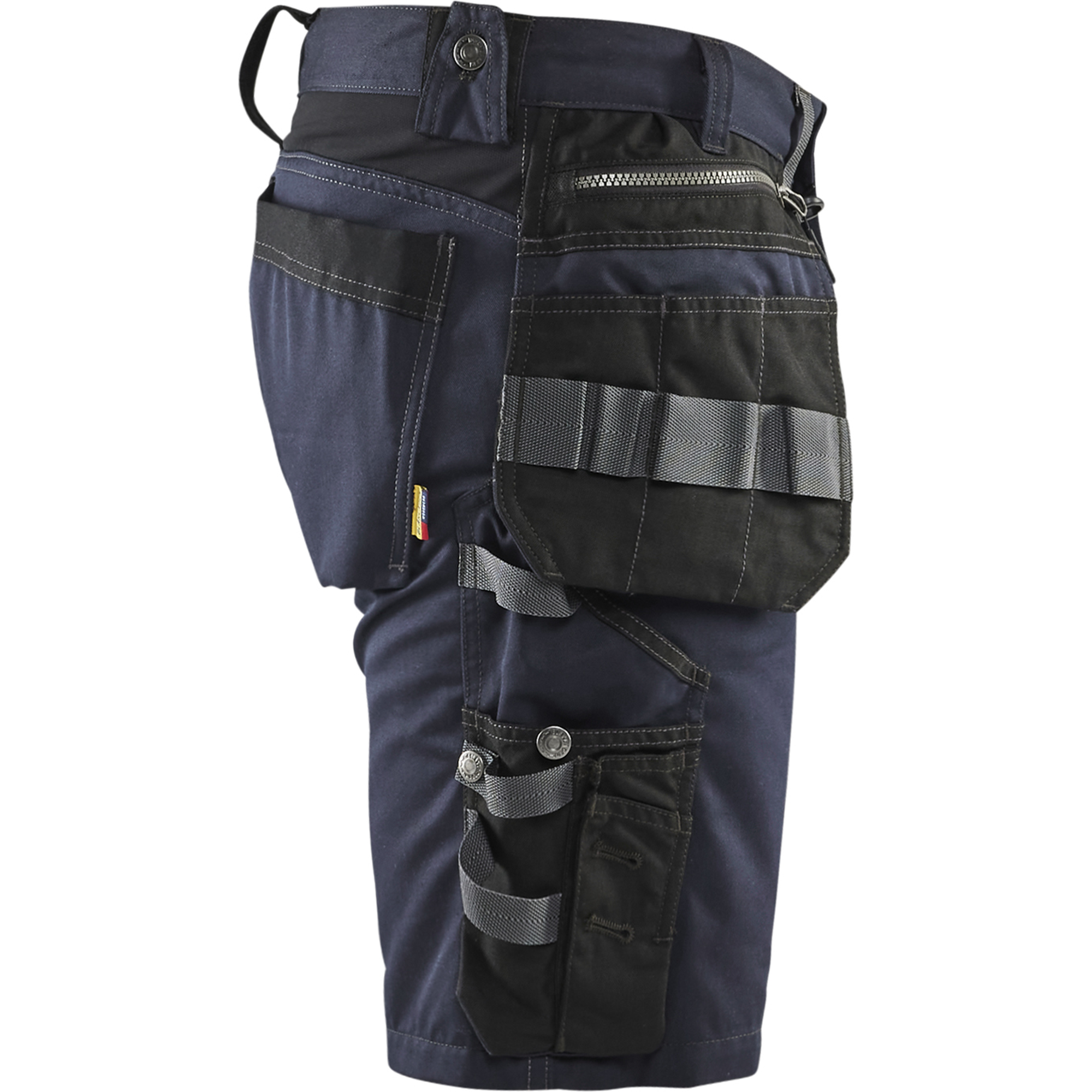 Blaklader Stretch Craftsman Shorts, Dark Navy/Black (2)