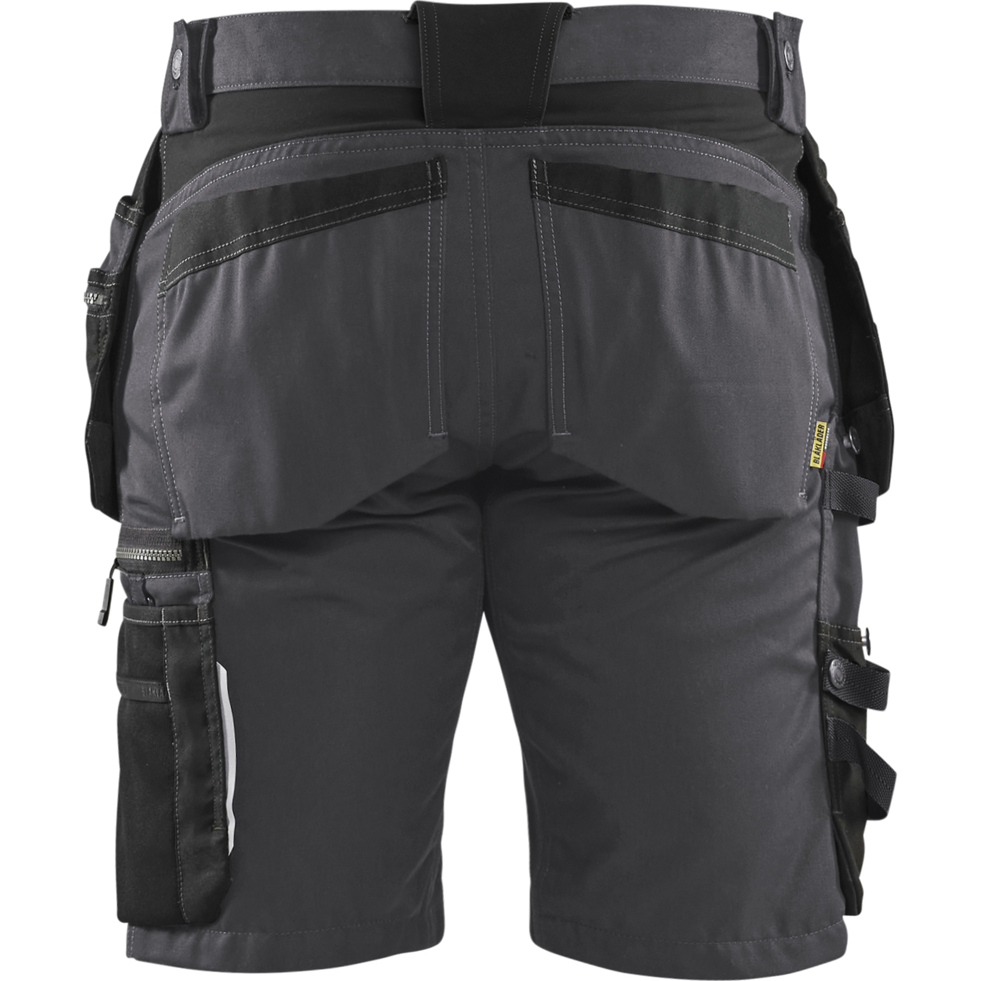 Blaklader Stretch Craftsman Shorts, Medium Grey/Black (4)